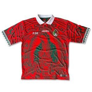 ASK Size Medium (M) Mexico National Team ASK Guadalupe Special Edition Soccer Je
